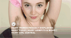 Desktop Screenshot of hairygirlcentral.com