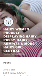 Mobile Screenshot of hairygirlcentral.com